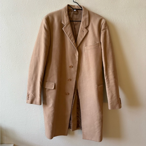 HELMUT LANG Ready-to-wear Archival Camel Moleskin Slim Coat - Picture 3 of 5